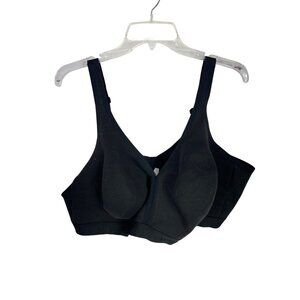 Lane Bryant Cacique Lightly Lined Balconette Black Bra 50DDD